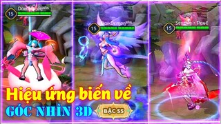 Góc Nhìn 3D Hiệu Ứng Biến Về Của Các Trang Phục Bậc SS+ Siêu Đẹp | Dark Demon AOV