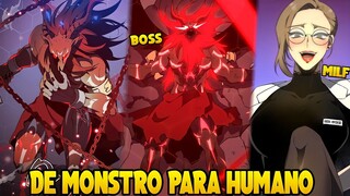 O MONSTRO MAIS FORTE REENCARNOU COMO UM HUMANO COM PODERES DEMONÍACOS | Recap Manhwa