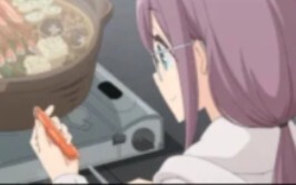 Watching the camping trip is just to see Nadeshiko eat