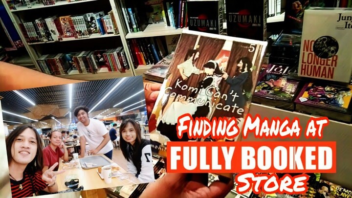Finding Manga Books At Fully Booked Store | Lhoran Vlogs