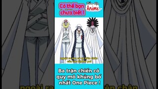 Top 3 trận chiến khủng bố nhất trong One Piece #onepiece #shorts