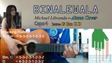Binalewala - Aiana Cover - Guitar Chords - Plucking