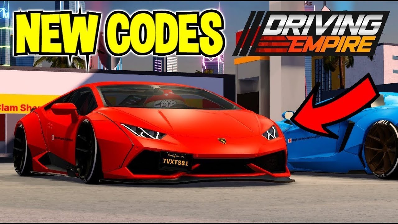 Roblox Driving Empire Codes (December 2023)