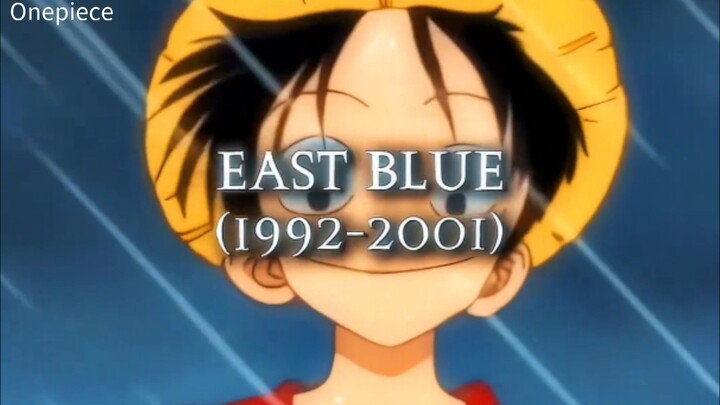 One piece 1992 - 2019 #onepiece #luffy #estblue