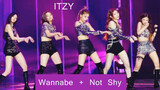 Live- ITZY- Wannabe + Not Shy