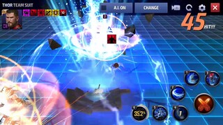 MARVEL FUTURE FIGHT - THOR TEAM SUIT COMPLETE MOVESET