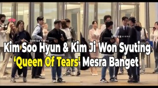 Kim Soo Hyun & Kim Ji Won Syuting 'Queen Of Tears' Mesra Banget