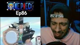 One Piece Reaction Ep86 | I will NEVER forget you DR. HIRILUK!!! |