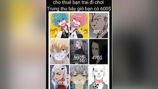 p2 cho thuê bạn trai đi chơi Trung thu tokyorevengers animeboy trai2d_là_chân_ái