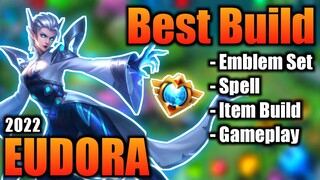 EUDORA BEST BUILD 2022 | TOP 1 GLOBAL EUDORA BUILD | EUDORA - MOBILE LEGENDS | MLBB