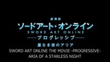 Sword Art Online- Aria of Starless Night