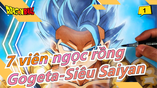 7 viên ngọc rồng|Bậc thầy vẽ tay Yotube dạy vẽ Gogeta Siêu Saiyan Xanh! | Ngọc rồng Broly_1