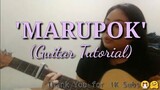 MARUPOK (GUITAR TUTORIAL) inspired by The Rain In España | Kyle Antang