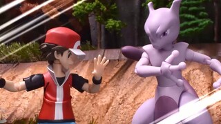 [Stop Motion Animation] Mewtwo thực sự đã bị đánh bại như thế này? Đừng bao giờ đứng bên trái khi đố