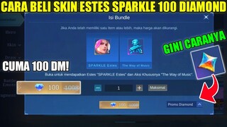 CARA BELI SKIN ESTES SPARKLE 100 DIAMOND! PAKAI PROMO DIAMOND ALL STAR MOBILE LEGENDS