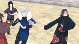 [Naruto MMD] Penduduk desa Konoha menari sambil mabuk