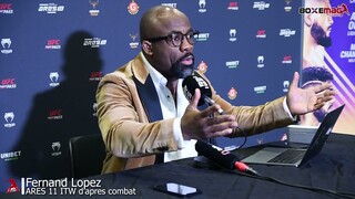 ARES 11 - Fernand Lopez: Les bonus, Abdoul Abdouraguimov, Baki, UFC - Conf. de presse d'après combat