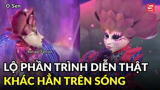 Phần trình diễn trực tiếp của O Sen tại Ca Sĩ Mặt Nạ bị lộ, giọng hát khác hẳn khi phát sóng?