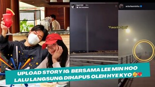 Makin Mesra! Posting Story Bersama di IG Lalu Dihapus Song Hye Kyo Dan Lee Min Hoo Umumkan Cinta 🥰💖