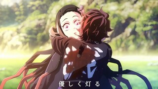 Sad moment of Tanjiro and Nezuko