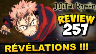 OMG YUJI !!! RÉVÉLATIONS DE MALADE !!! REVIEW CHAPITRE 257 JUJUTSU KAISEN