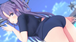 【MMD File Biru】Setelan Senam Yuka/Perempuan【4K】