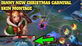 Fanny Christmas Carnival New Skin Montage(RankGame/ClassicMode 💎)