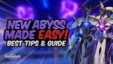 BEST STRATEGIES FOR THE NEW ABYSS! 1.6 Spiral Abyss - Advanced Tips & Guide | Genshin Impact