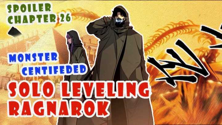 SPOILER ❗ SOLO LEVELING RAGNAROK CHAPTER 26 ❗ MONSTER CENTIFEDE