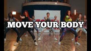 MOVE YOUR BODY by Ownboss, Sevek | SALSATION® Dynamic Warm Up by SMT Julia & SEI Ekaterina Baulina