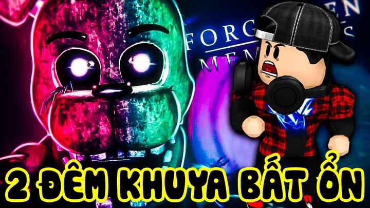 ROBLOX | Tôi Làm Bảo Vệ Đêm Ở Tiệm Pizza Bất Ổn Đầy Freddy Bị Lãng Quên | Forgotten Memories 🍕