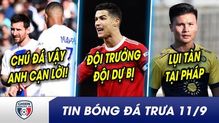 TIN BÓNG ĐÁ TRƯA 11/9: Mbappe làm HỎNG siêu phẩm, Messi ngán ngẩm? Ronaldo nhận vai trò mới tại MU