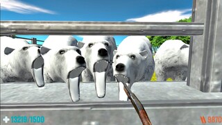 I am New Zoo Keeper. FPS Perspective! Animal Revolt Battle Simulator