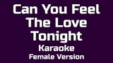 Can You Feel The Love Tonight - Elton John [Female Karaoke Version Lower Key] Esor Karaoke
