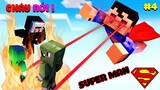 SIÊU ANH HÙNG NOOB TEAM #4: SUPER MAN ĐỐT CHÁY TẤT CẢ ** NOOB TEAM TIÊU DIỆT JOKER BẰNG TNT ???