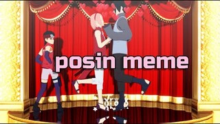 posin meme【NARUTO MMD】SASUSAKU