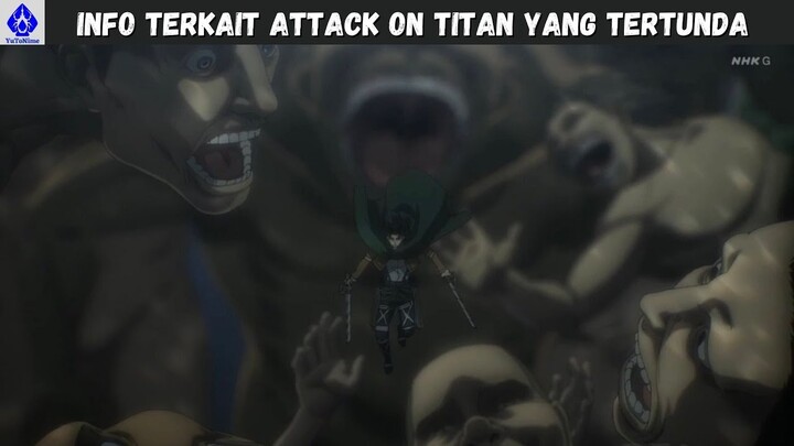 UPDATE INFO ATTACK ON TITAN FINAL SEASON EPISODE 14 YANG TERTUNDA