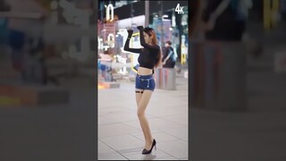 Cute Asian Short Girl 5.8 feet | Hot Asian dance | Cute Chinese Girl #Shorts