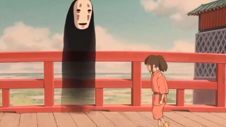 Spirited Away ] Review + in-depth reading, analysis of the identity of the  faceless man - Bilibili
