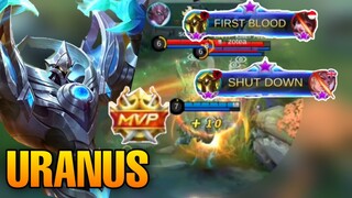 URANUS VS EVERYBODY !! | Uranus Shows No Mercy to Enemies | Uranus Best Build 2020 | Mobile Legend