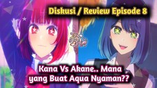 Akane Di Nganu Aqua?? Diskusi Review Oshi No Ko Episode 8 #AnimeKeren2023 #AnimeRomComTerbaik