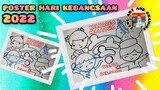 POSTER HARI KEBANGSAAN 2022 :  KELUARGA MALAYSIA TEGUH BERSAMA 🇲🇾  2022国庆日海报设计