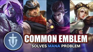 MARKSMAN MANA PROBLEM SOLVED | COMMON EMBLEM