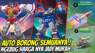 SKIN TRANSFORMERS NGEBUG JADI MURAH! BORONG SEMUANYA MONTON AUTO RUGI WKWK - Mobile Legends