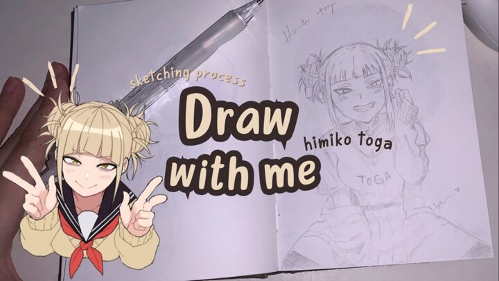 DRAW HIMIKO TOGA WITH ME