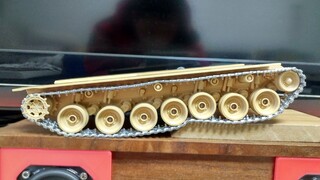 [Modifikasi statis] Membuat sasis mulus (Meng Leopard 2A7+)