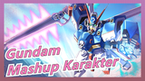 [Gundam] Mashup Karakter| Itu Hanya Batu, Aku Mendorongnya Kembali Dengan Gundam