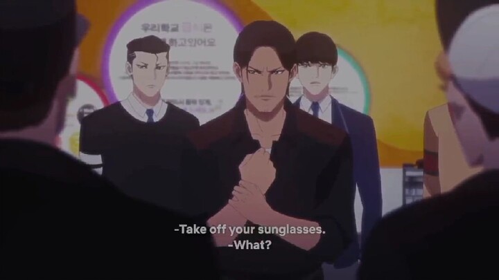 Lookism Figting sence