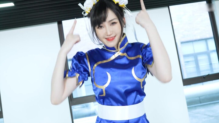 Chun-Li hôm nay không thi đấu! Tôi chỉ muốn nhảy một điệu khiêu vũ thôi~️♥Hmph!