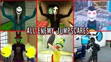 All Enemy Jumpscares in Smiling X Corp 2 (Version 1.8.1)